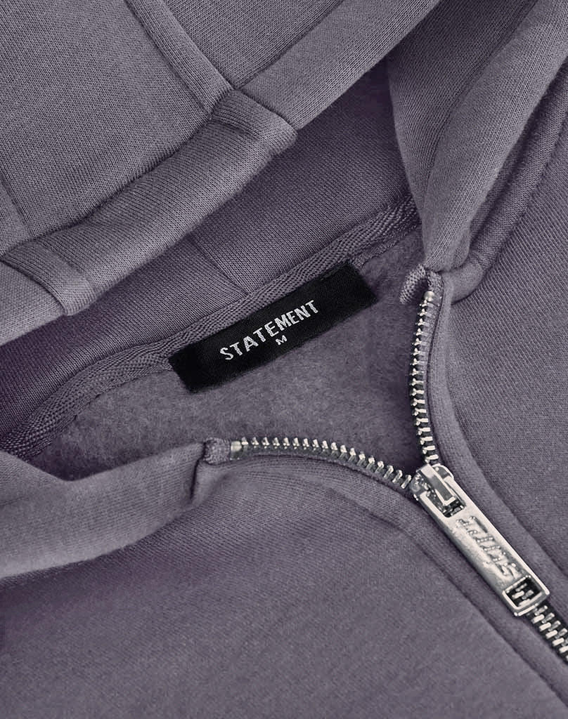 RAGLAN ZIP-HOODIE (ANTHRAZIT) Zip-Hoodie STATEMENT