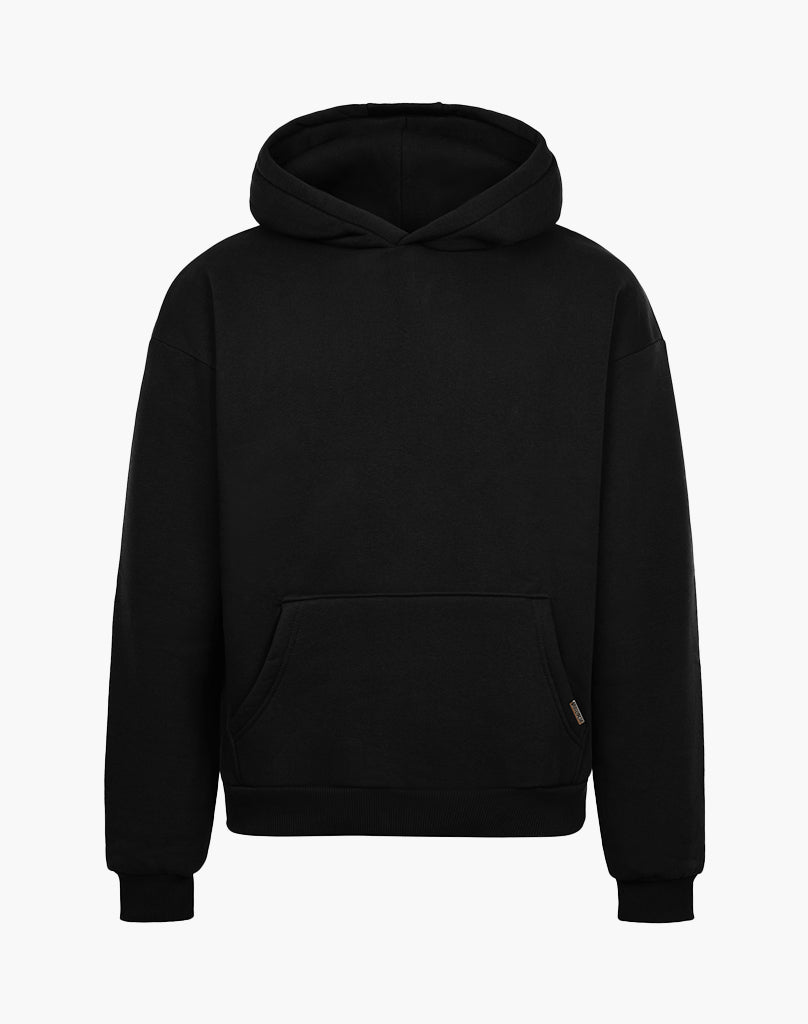 HEAVY BASIC HOODIE (BLACK)