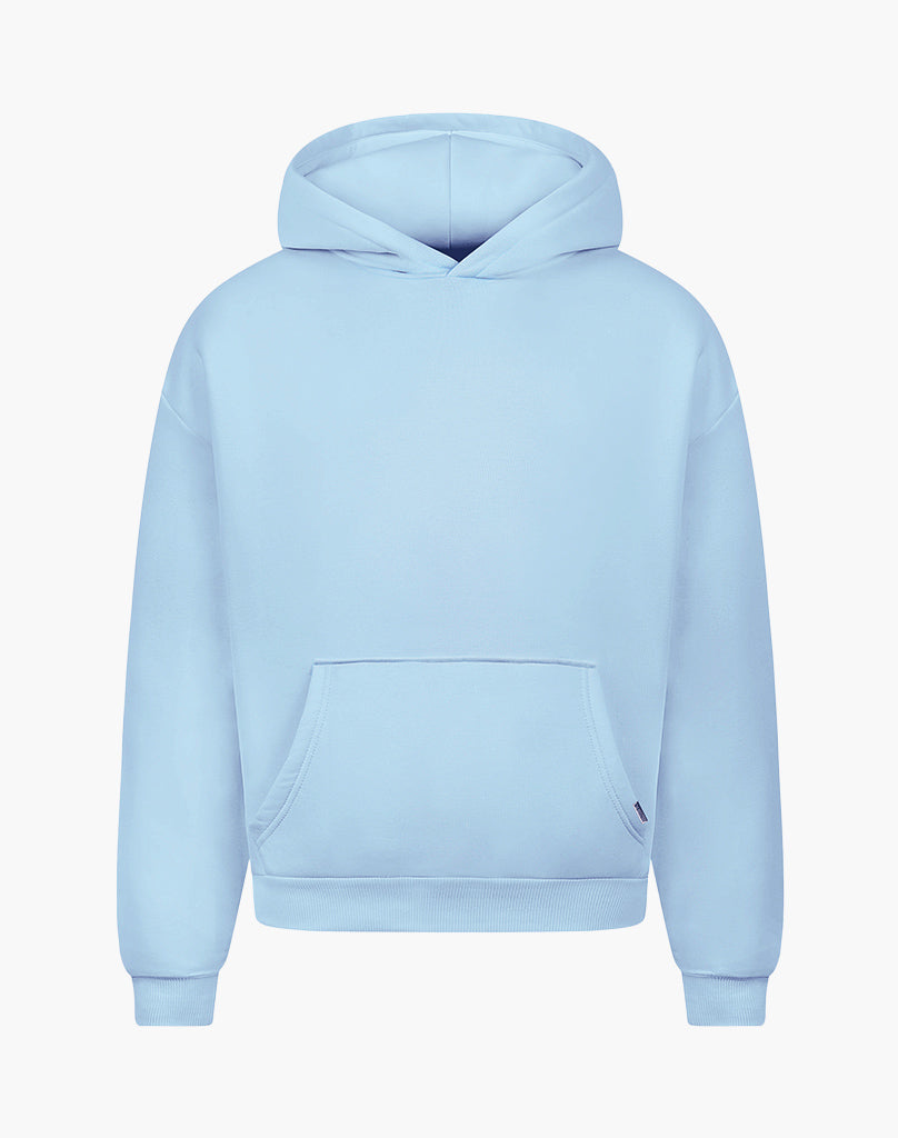 HEAVY BASIC HOODIE (BABY BLUE)