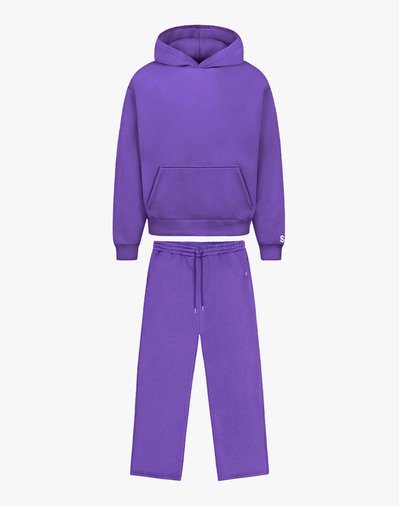 TRACKSUIT SET (DARK PURPLE) Tracksuits Statement Clo