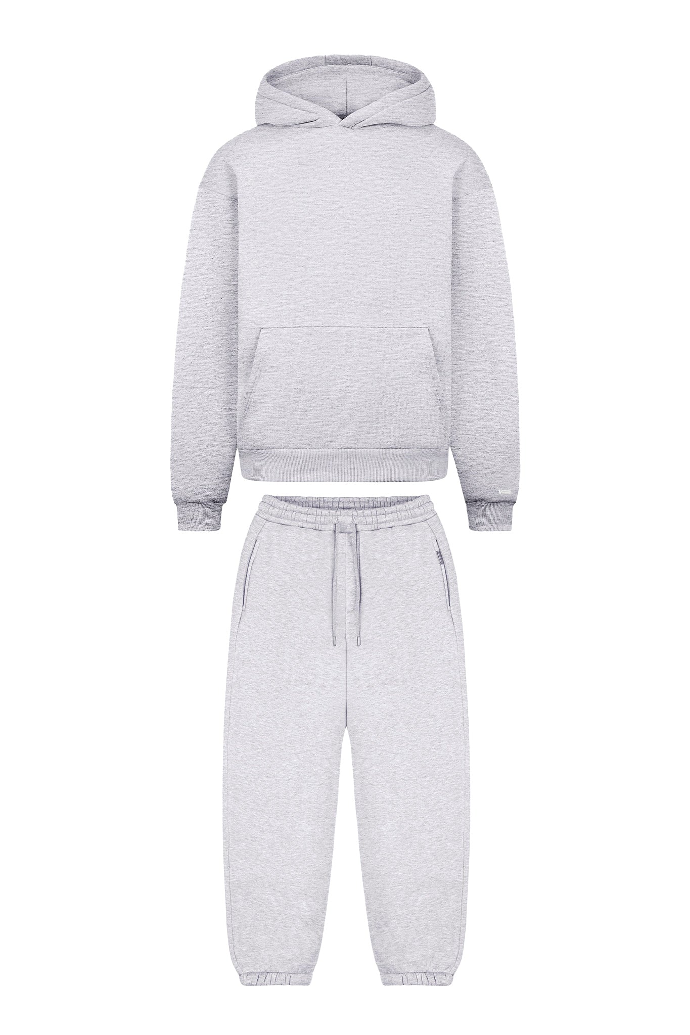 TRACKSUIT SET (GREY MELANGE)