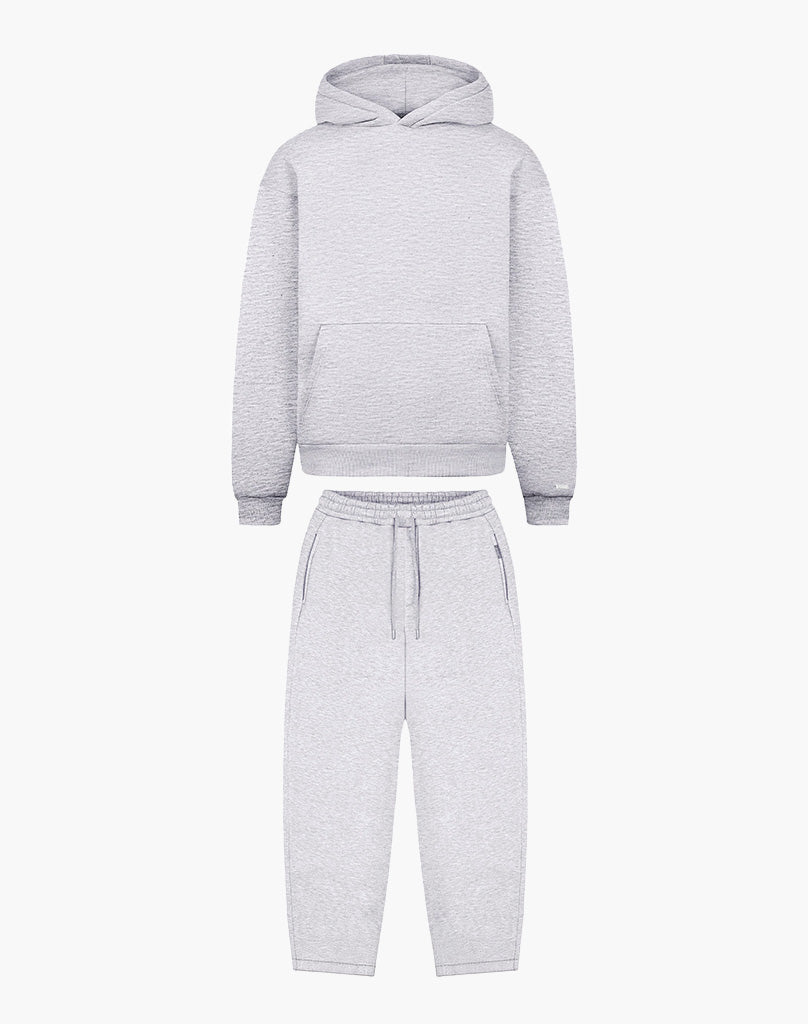 TRACKSUIT SET (GREY MELANGE)