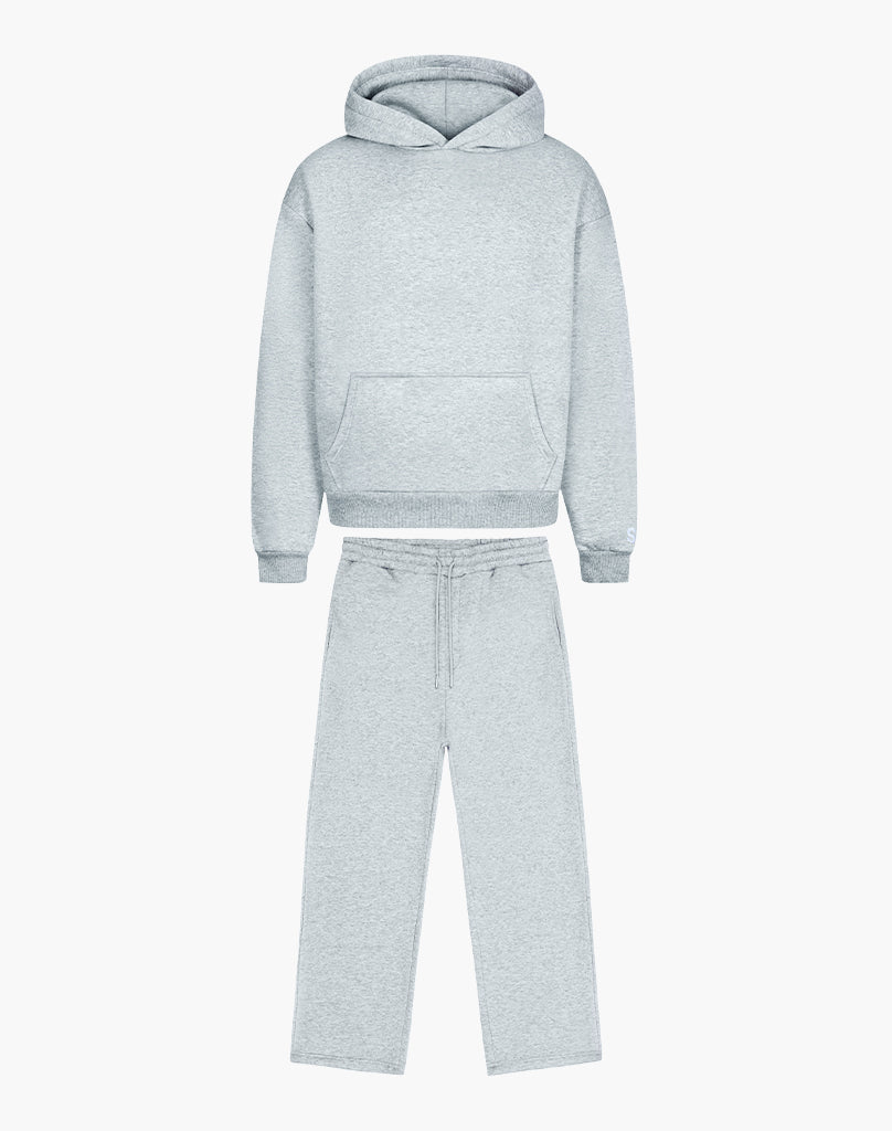 TRACKSUIT SET (GREY MELANGE)