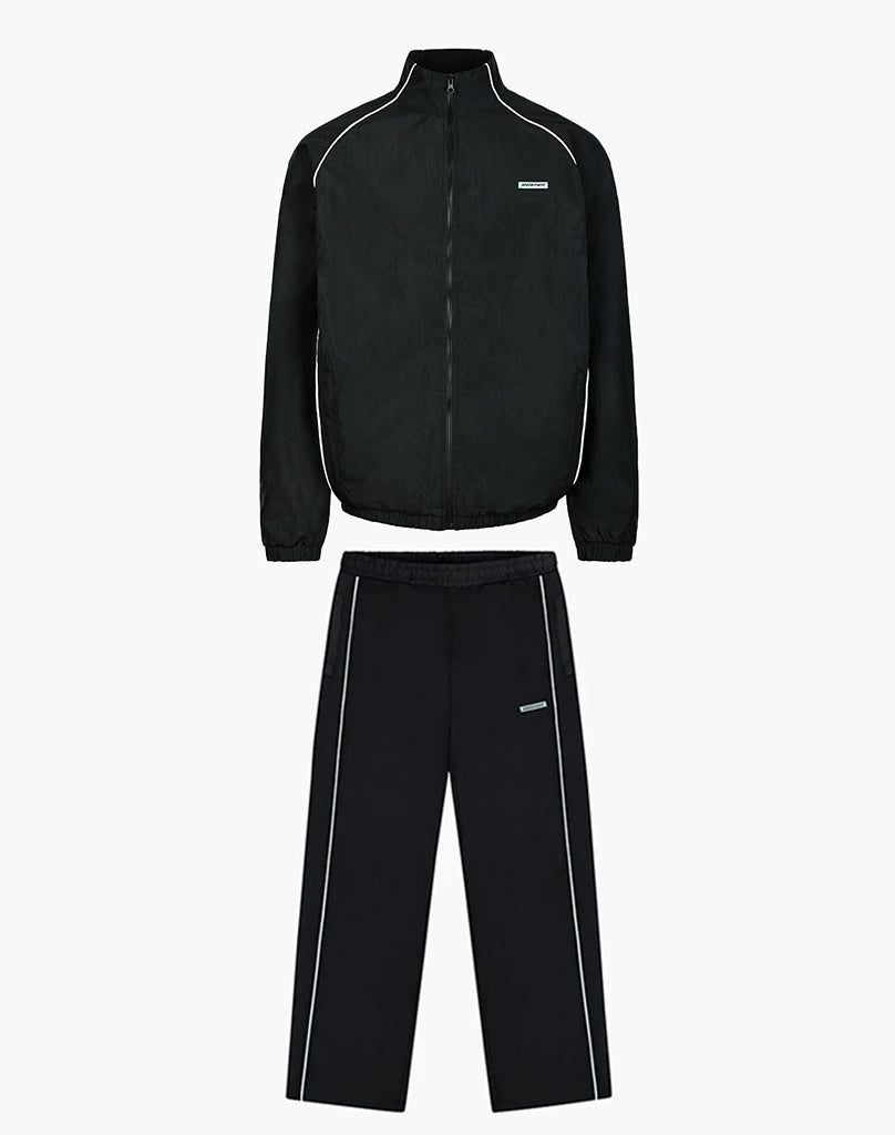 NYLON TRACK SUIT (BLACK)