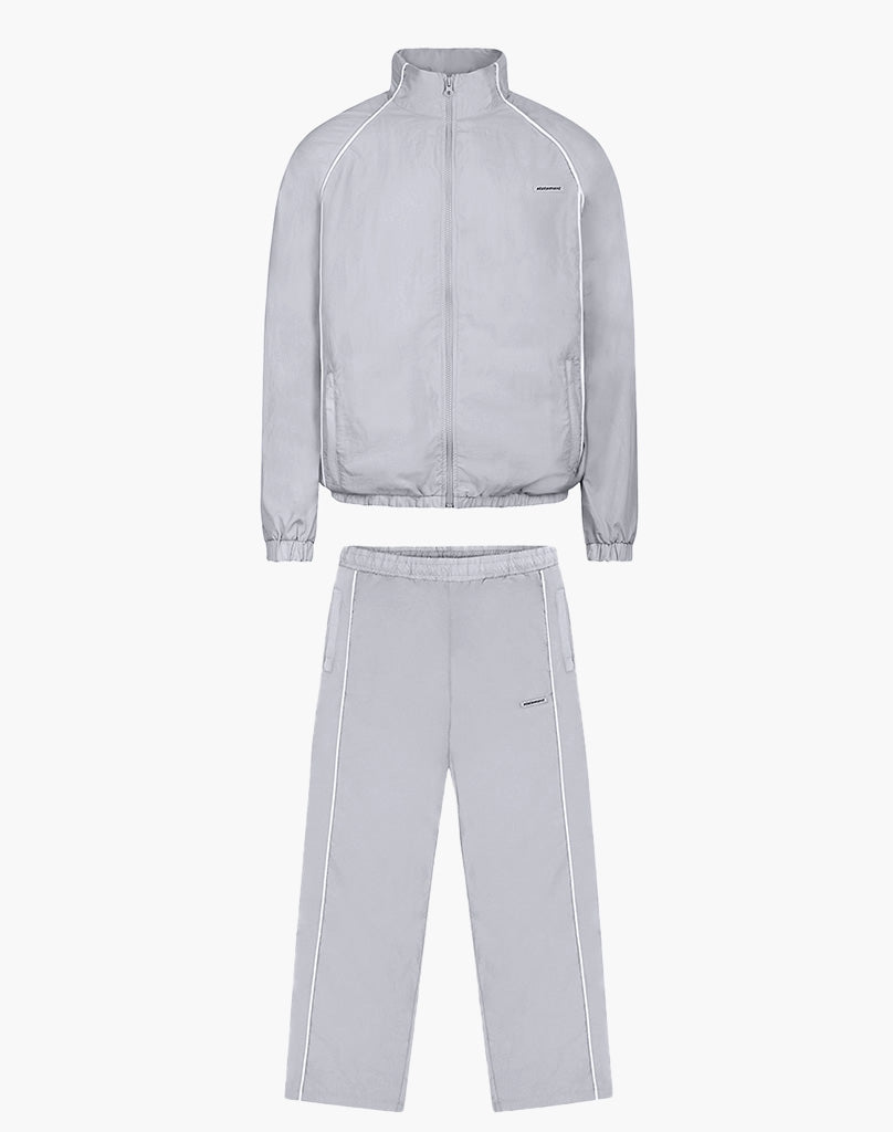 NYLON TRACK SUIT (GREY) Tracksuits STATEMENT