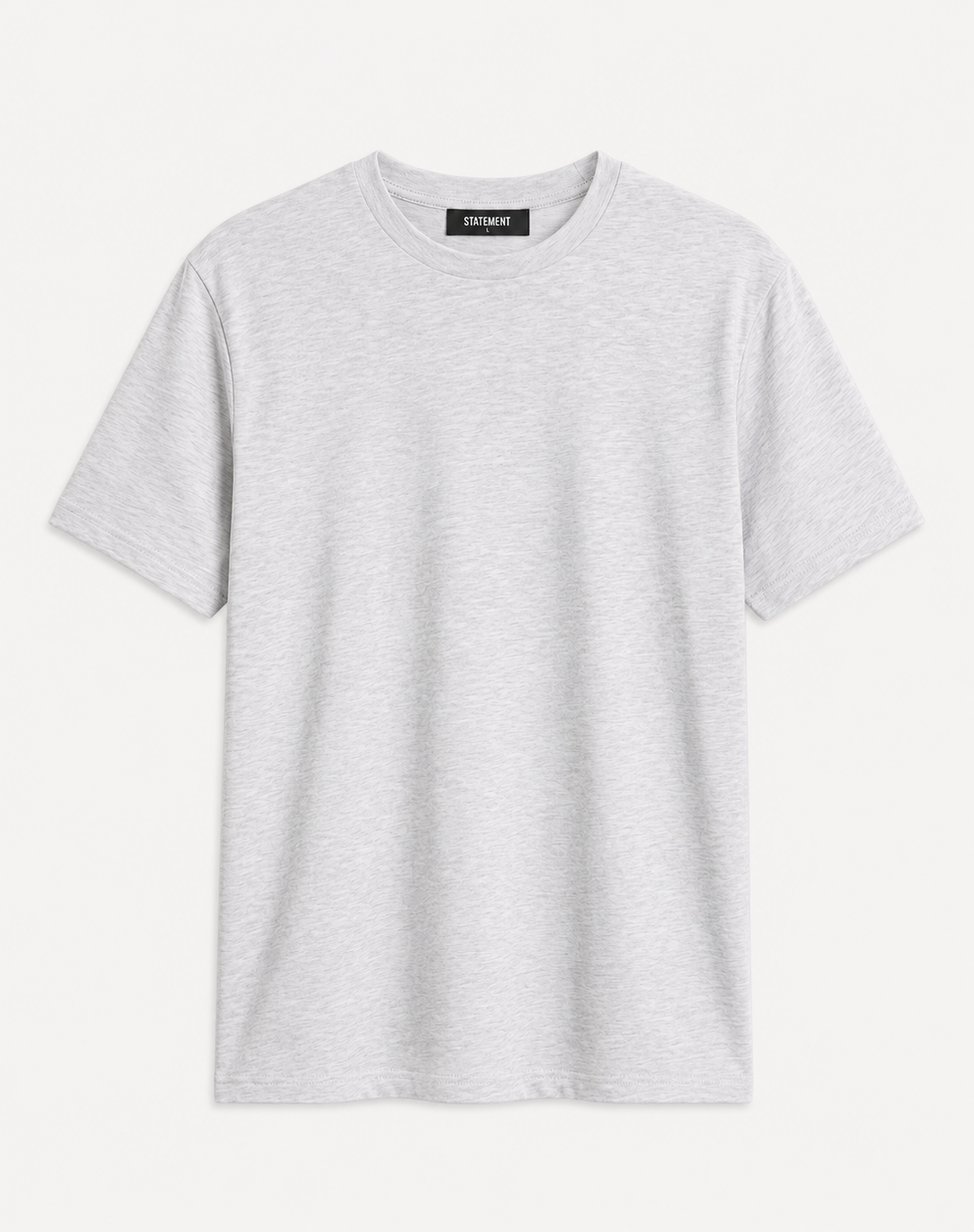 3ER SET REGULAR BASIC TEE (GREY MELANGE)