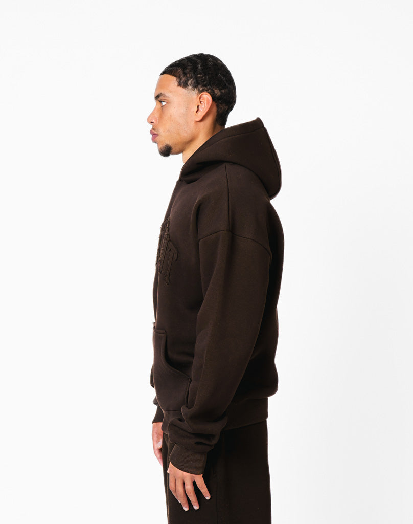 STATEMENT RIFT HOODIE (BROWN) STATEMENT