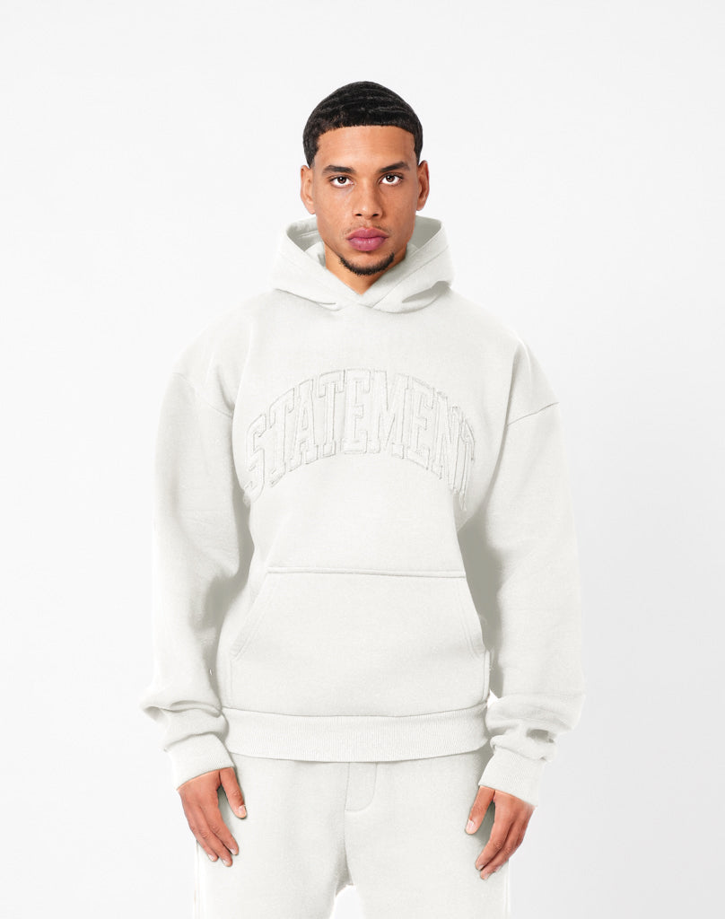 STATEMENT RIFT HOODIE (CREAM WHITE) Hoodie STATEMENT