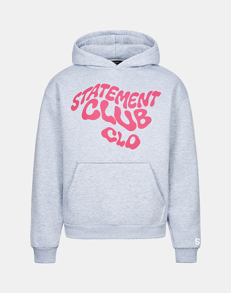 CLUB HOODIE (GREY MELANGE) STATEMENT