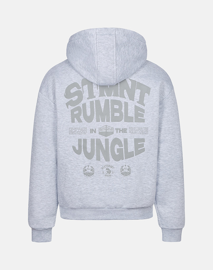 CHAMPION ZIP HOODIE (GREY MELANGE)