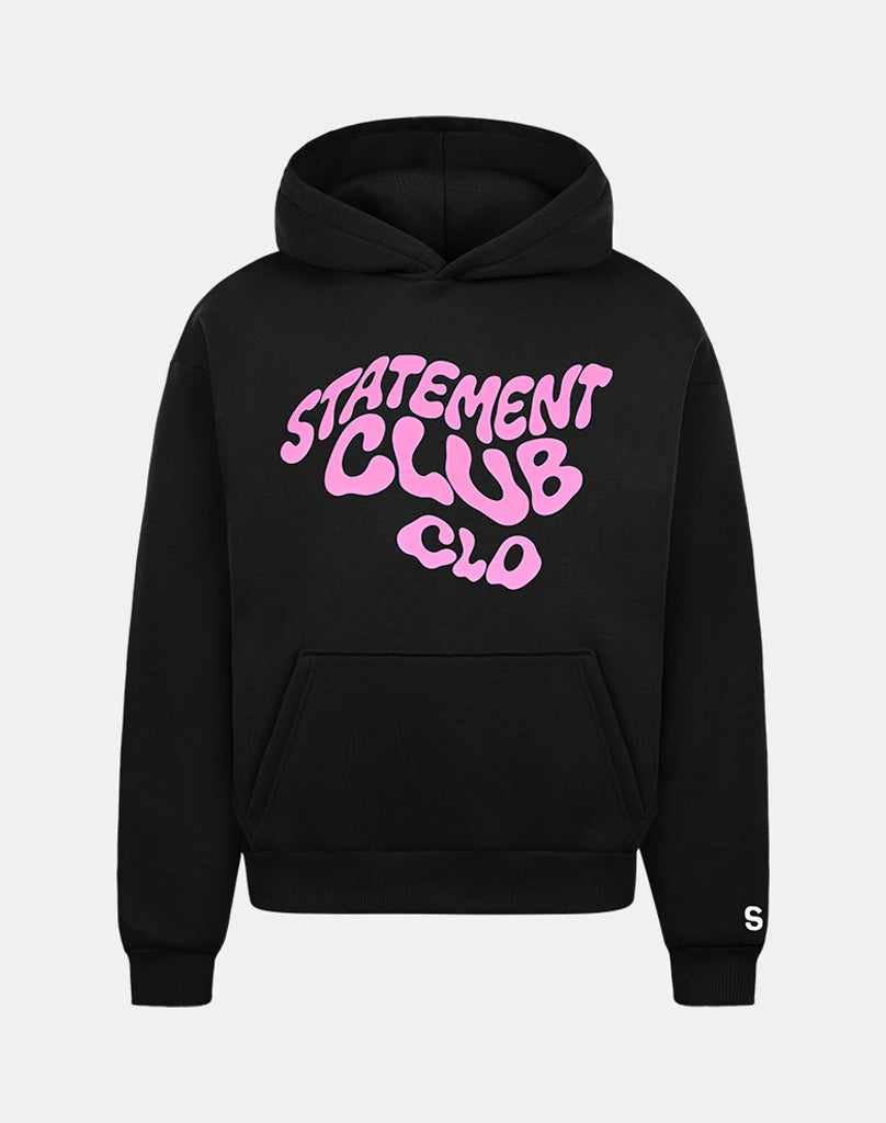 CLUB HOODIE (BLACK) STATEMENT