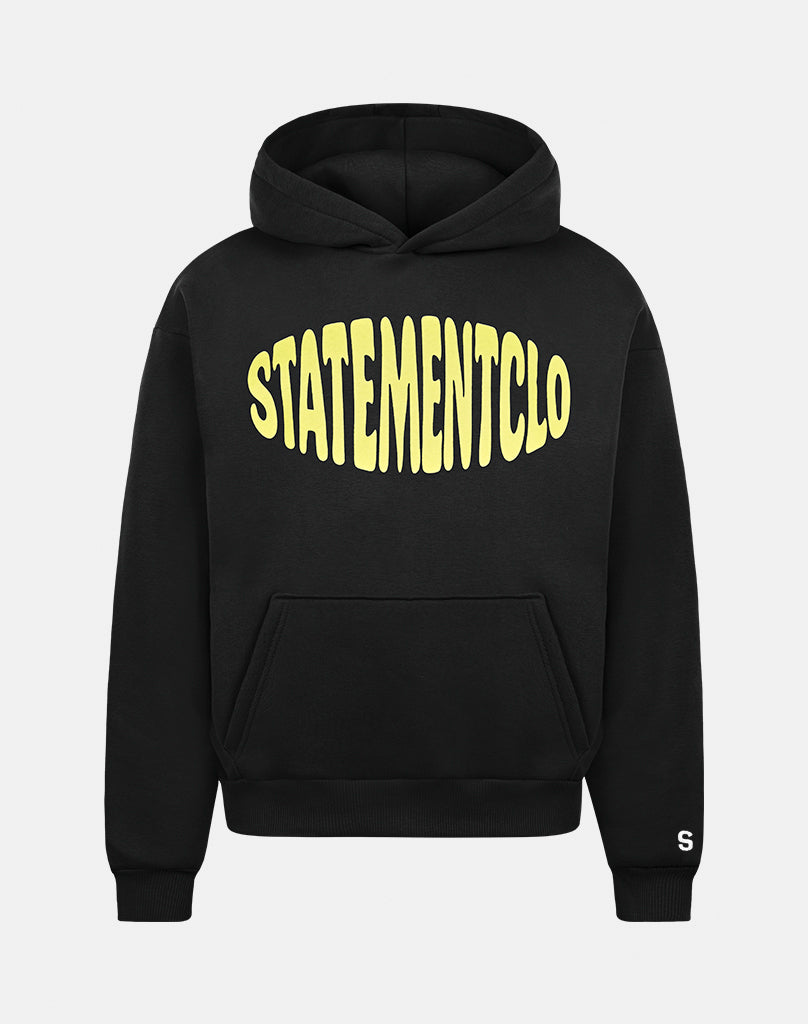 NIGHT SIGNAL HOODIE (BLACK) STATEMENT