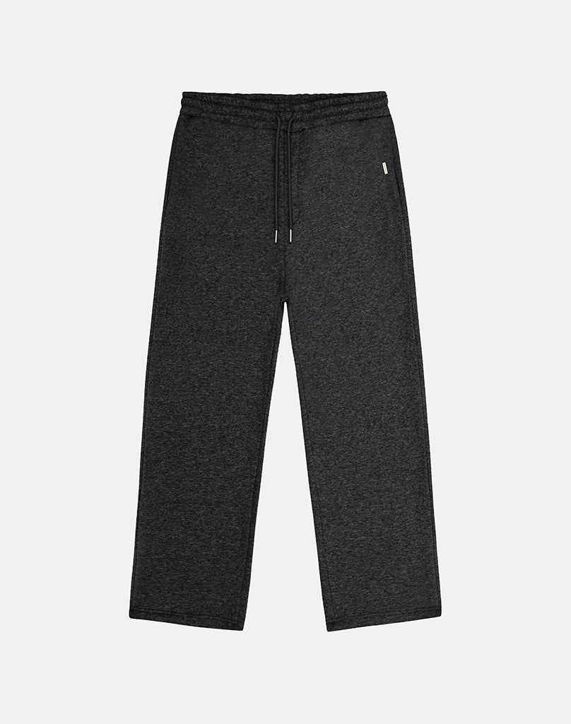 BASIC OPEN LEG JOGGER (DARK GREY MELANGE)