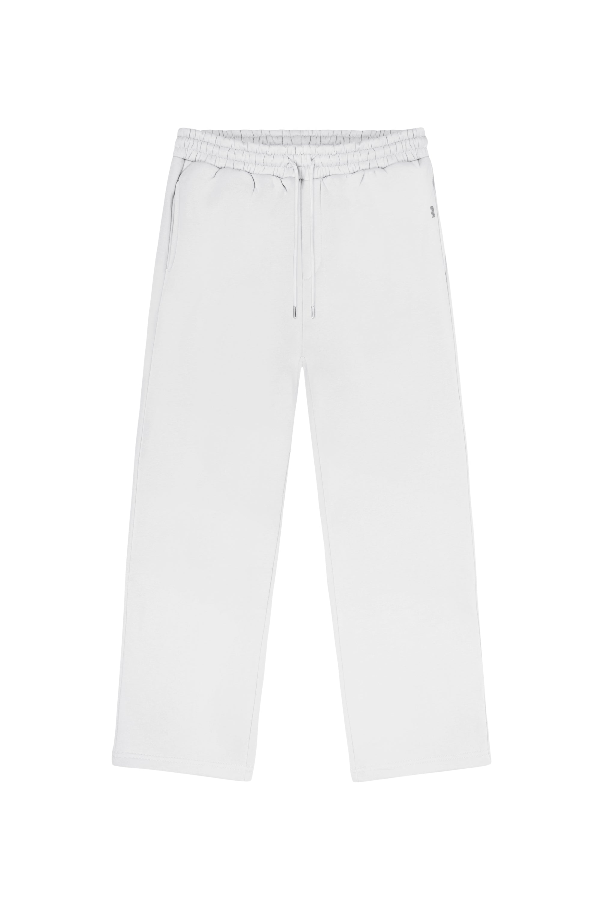 BASIC OPEN LEG JOGGER (WHITE)