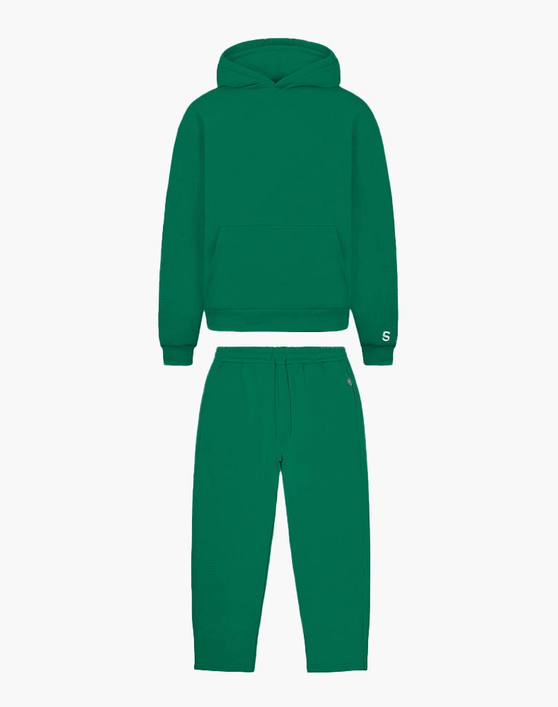 TRACKSUIT SET (WOOD GREEN) Tracksuits Statement Clo