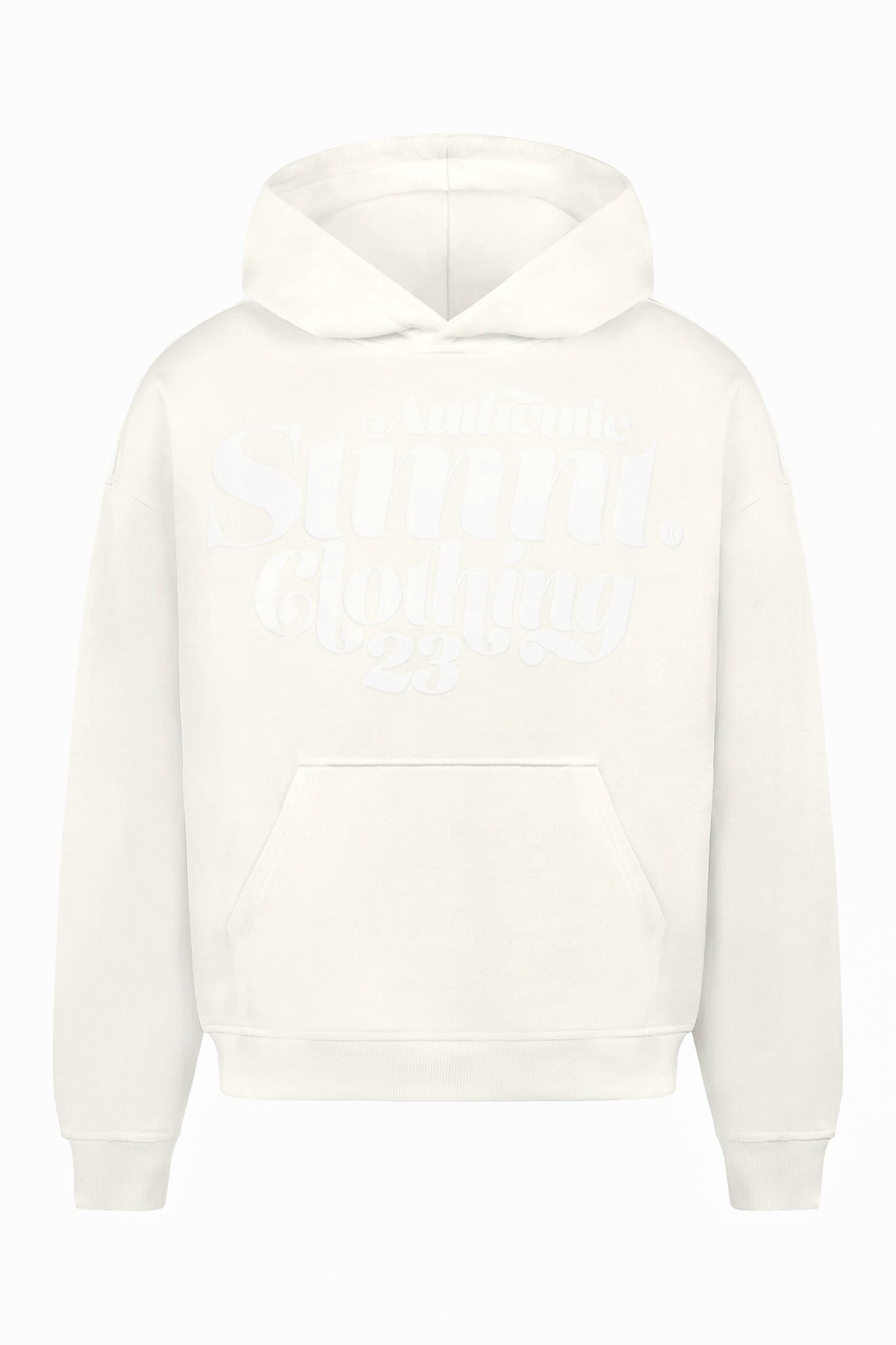 AUTHENTIC HOODIE (CREAM WHITE [PRINT WHITE])