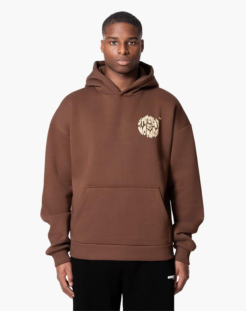 BADAWI ZIP-HOODIE (COFFEE BROWN)