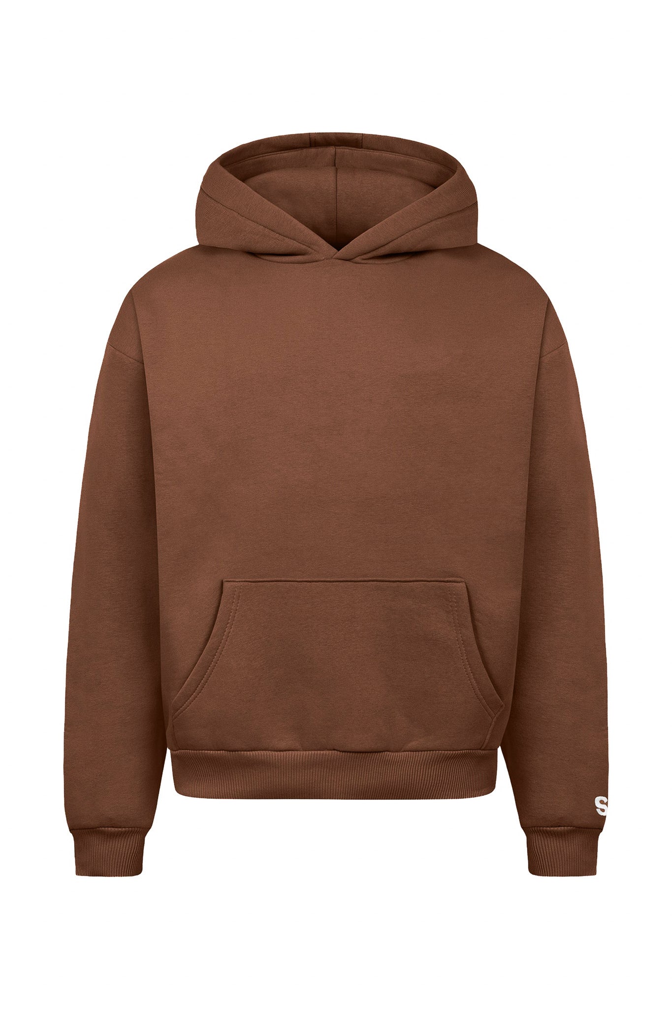 BASIC HOODIE (COFFEE BROWN)