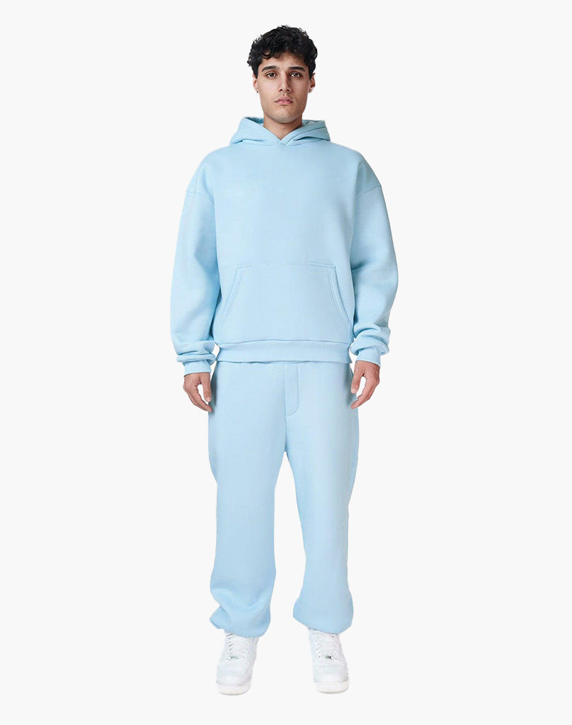 BASIC HOODIE (ICE BLUE)