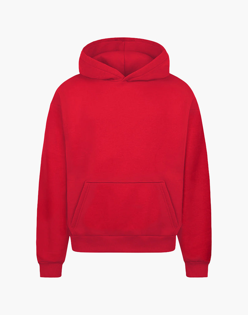 BASIC HOODIE (RED)