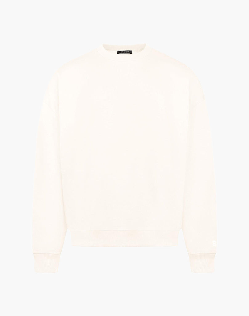 BASIC SWEATER (CREAM WHITE)