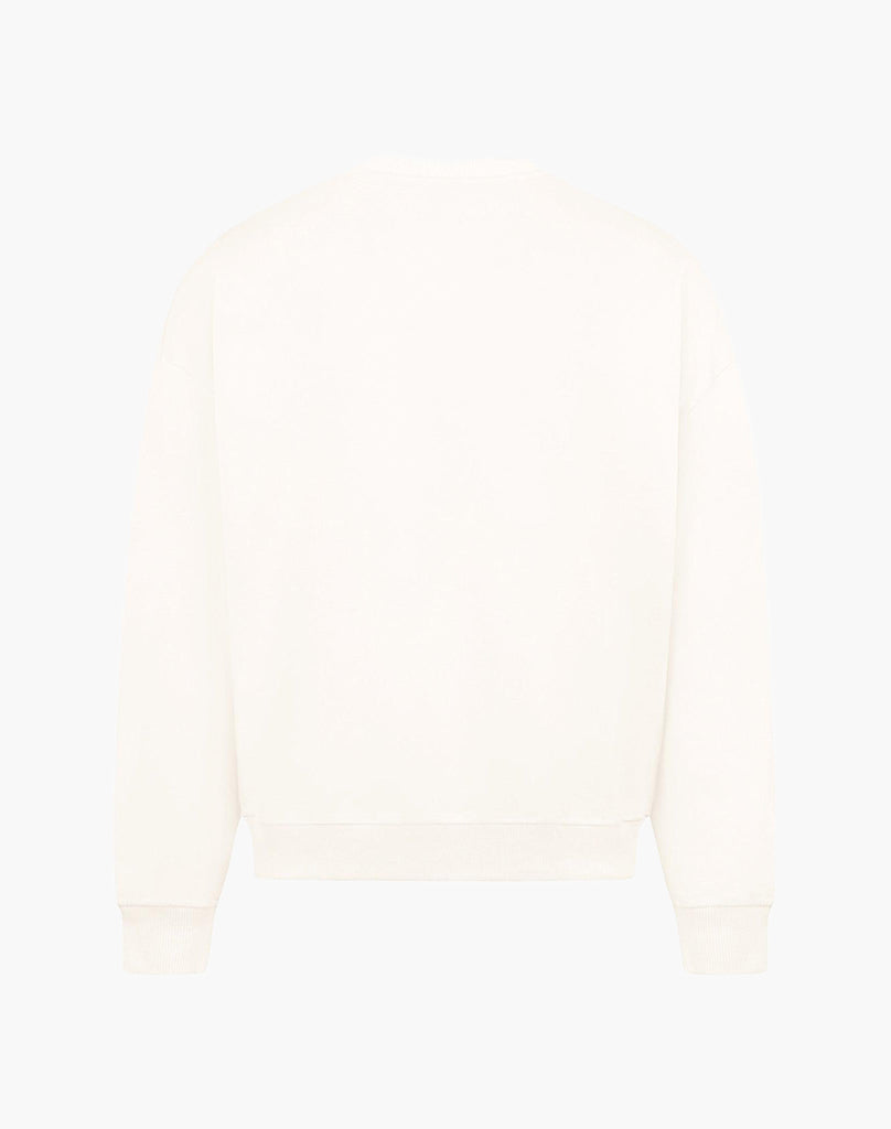 BASIC SWEATER (CREAM WHITE)