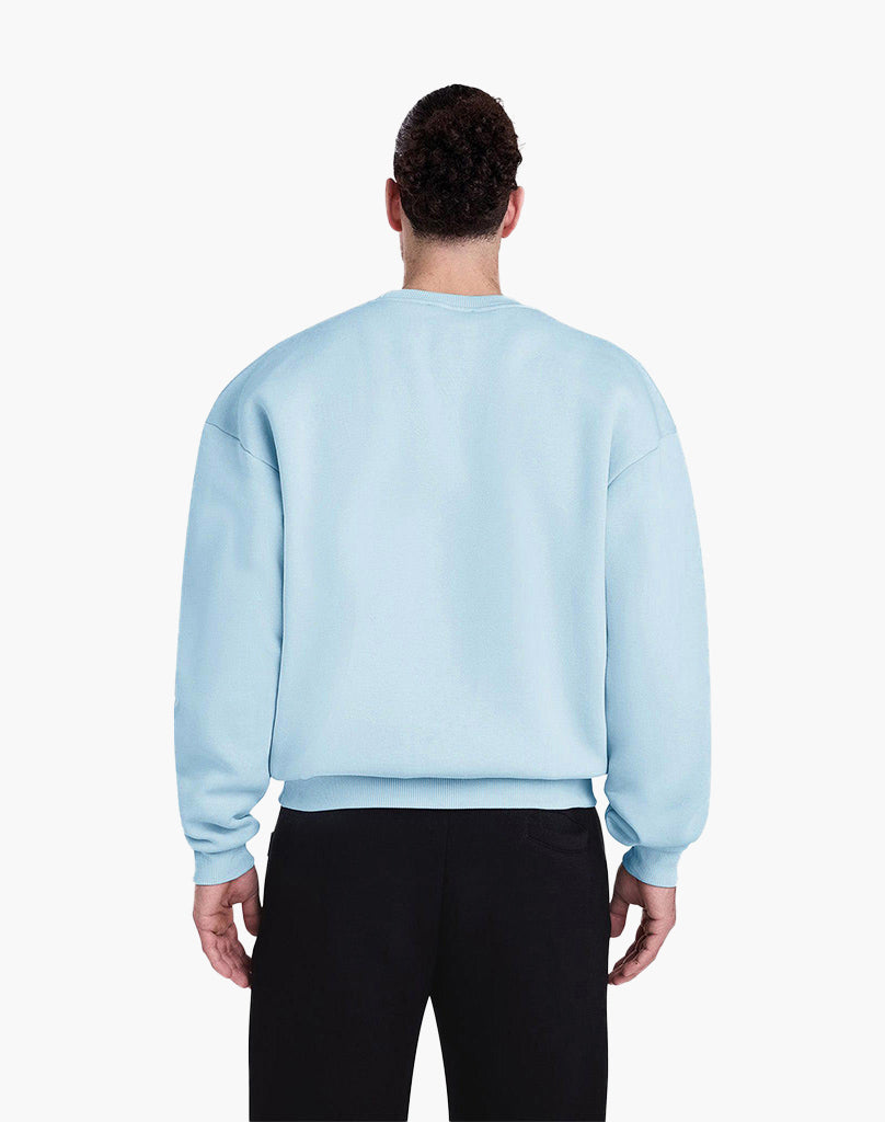 BASIC SWEATER (ICE BLUE)