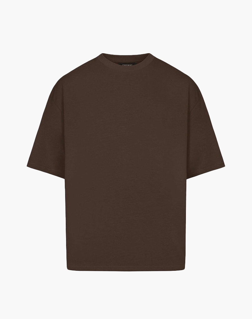 BASIC TEE (CHOCOLATE BROWN)