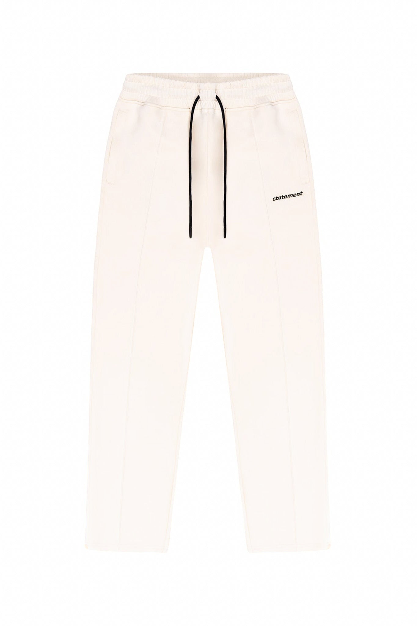 BASIC WIDE TRACKPANTS (CREAM WHITE)