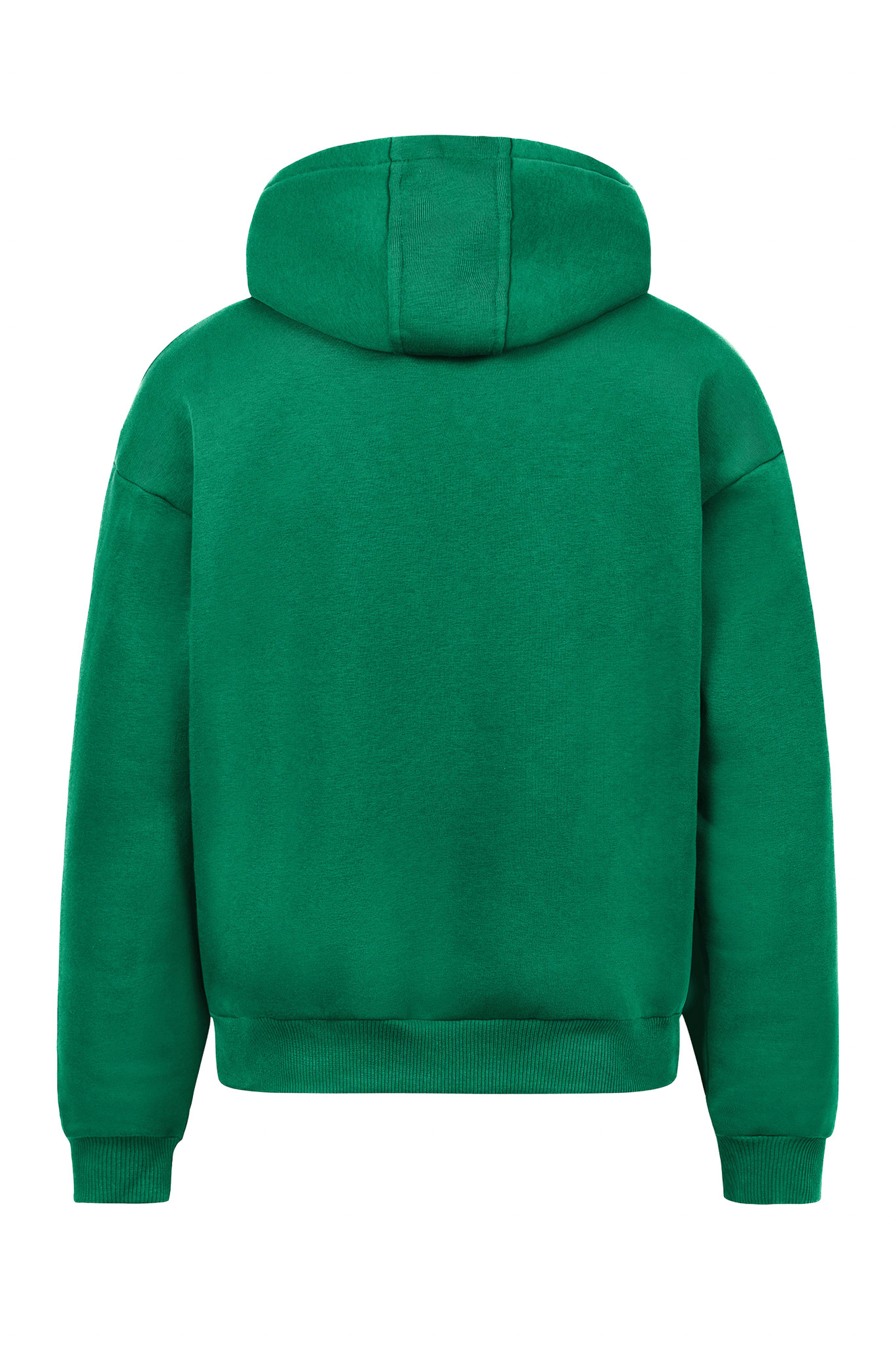 BASIC ZIP-HOODIE (WOOD GREEN)