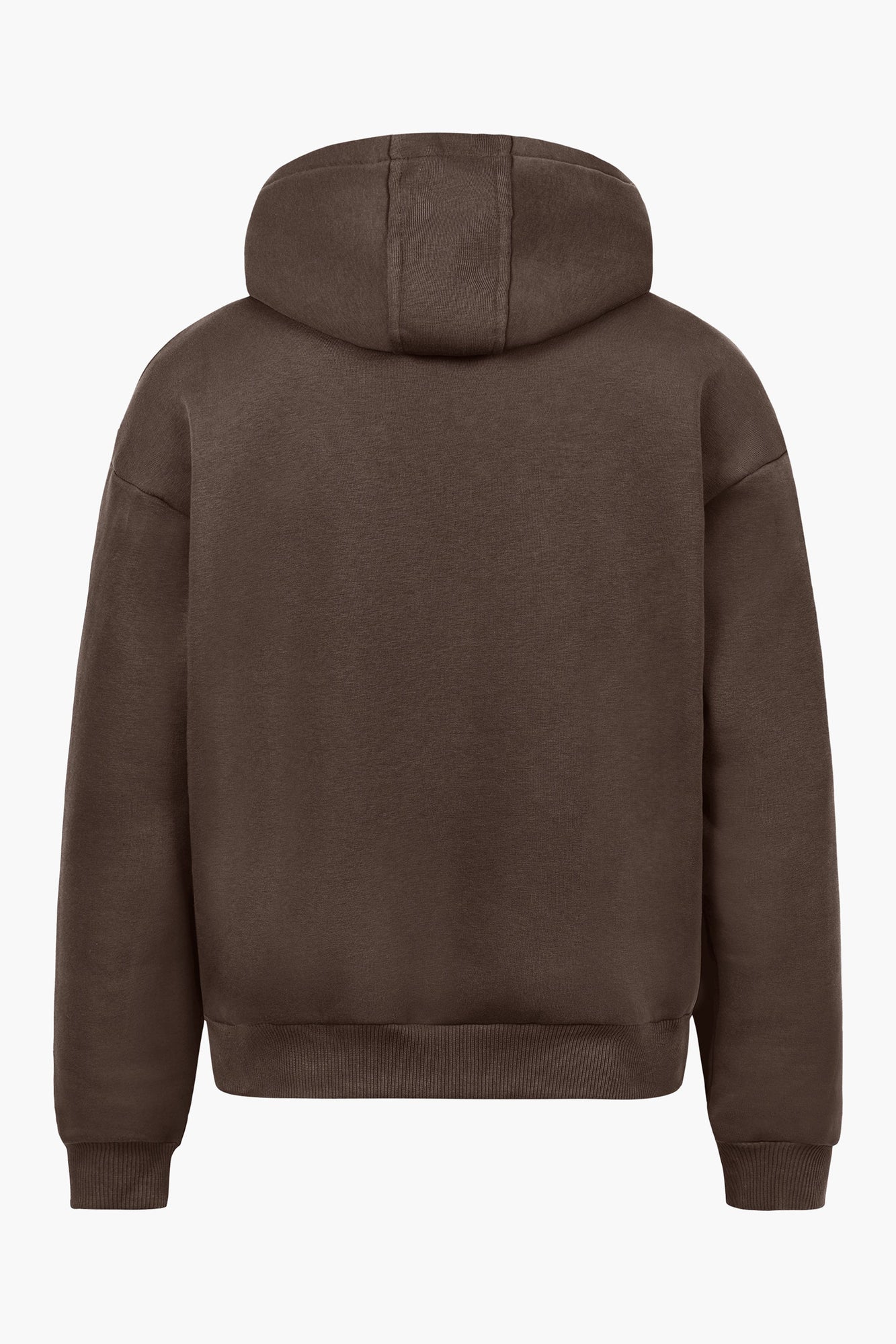 BASIC HOODIE - BROWN