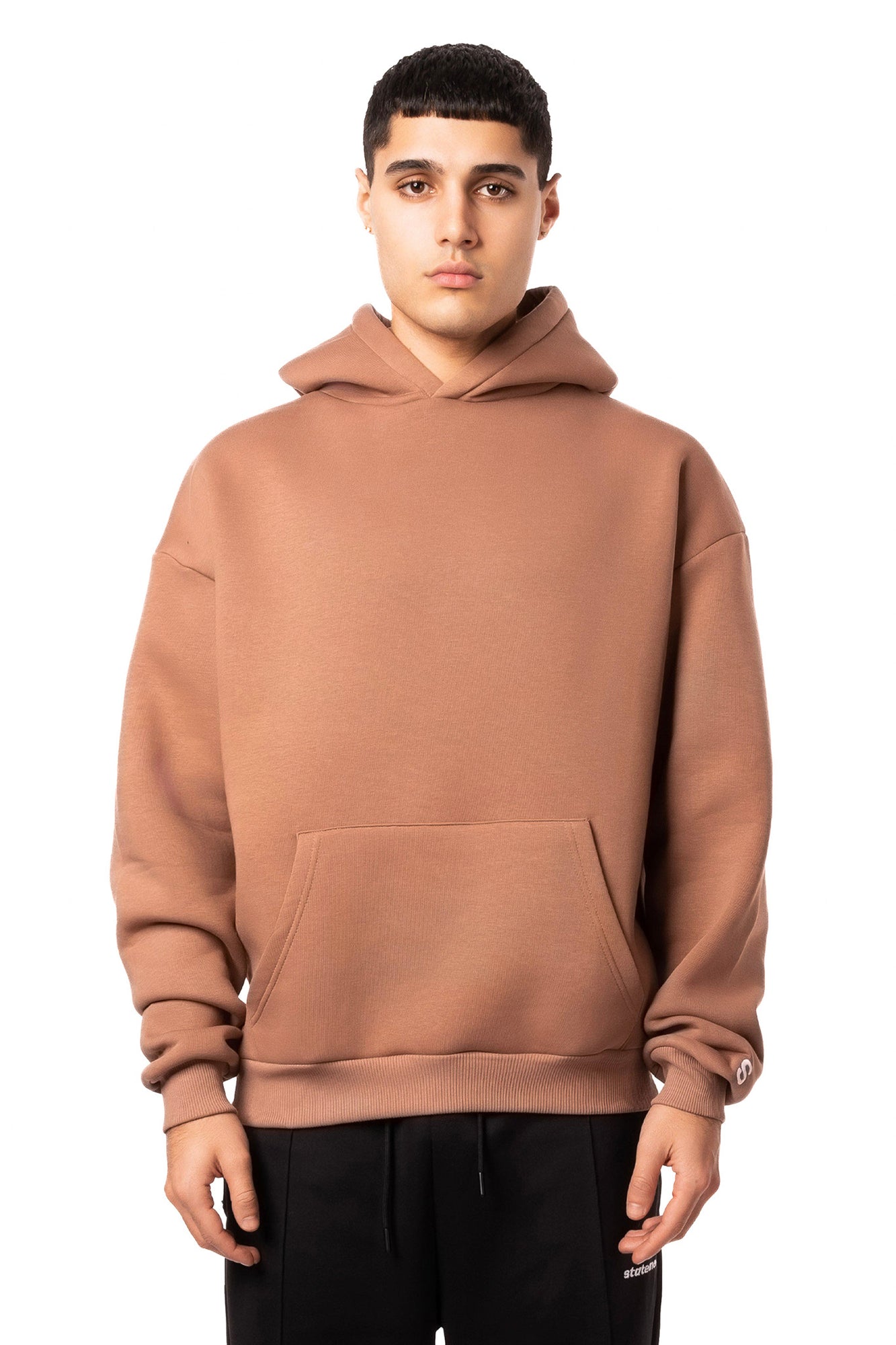 BASIC HOODIE (CARAMEL)