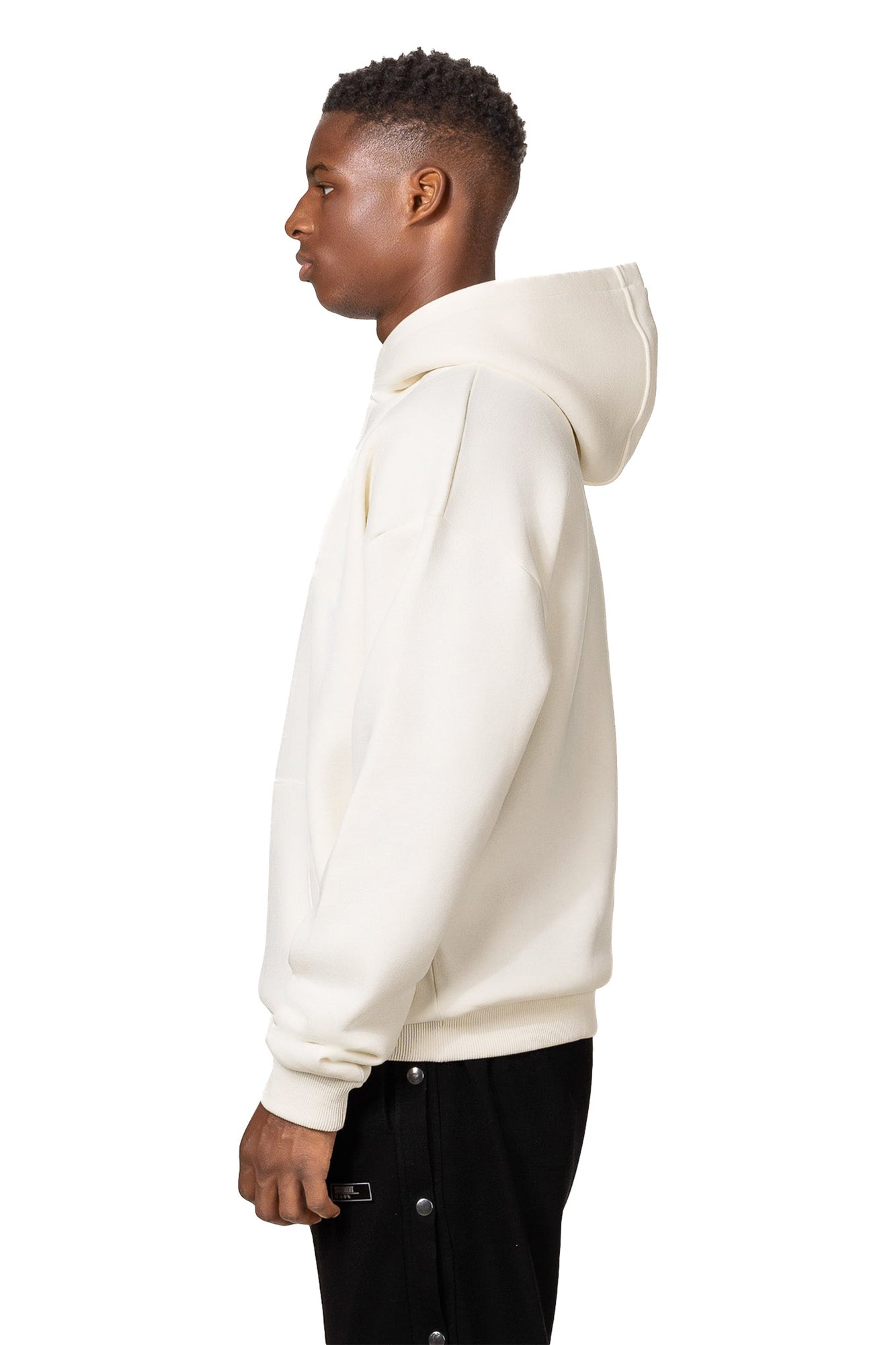 BASIC HOODIE (CREAM WHITE)