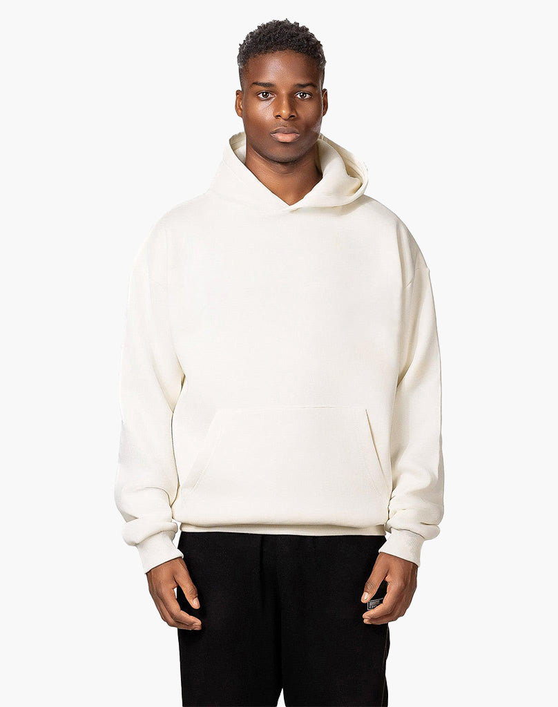 BASIC HOODIE (CREAM WHITE)