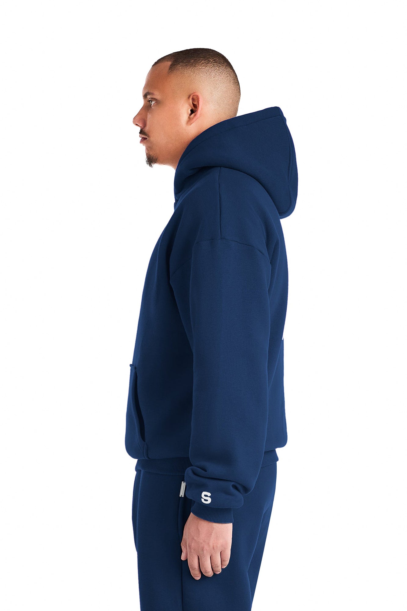 BASIC HOODIE (DARK BLUE)