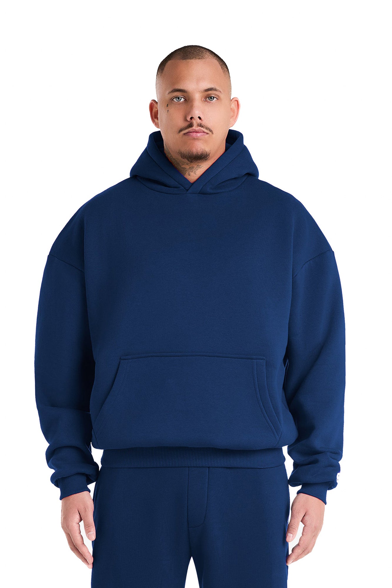 TRACKSUIT SET CUFF (DARK BLUE) Tracksuits Statement Clo