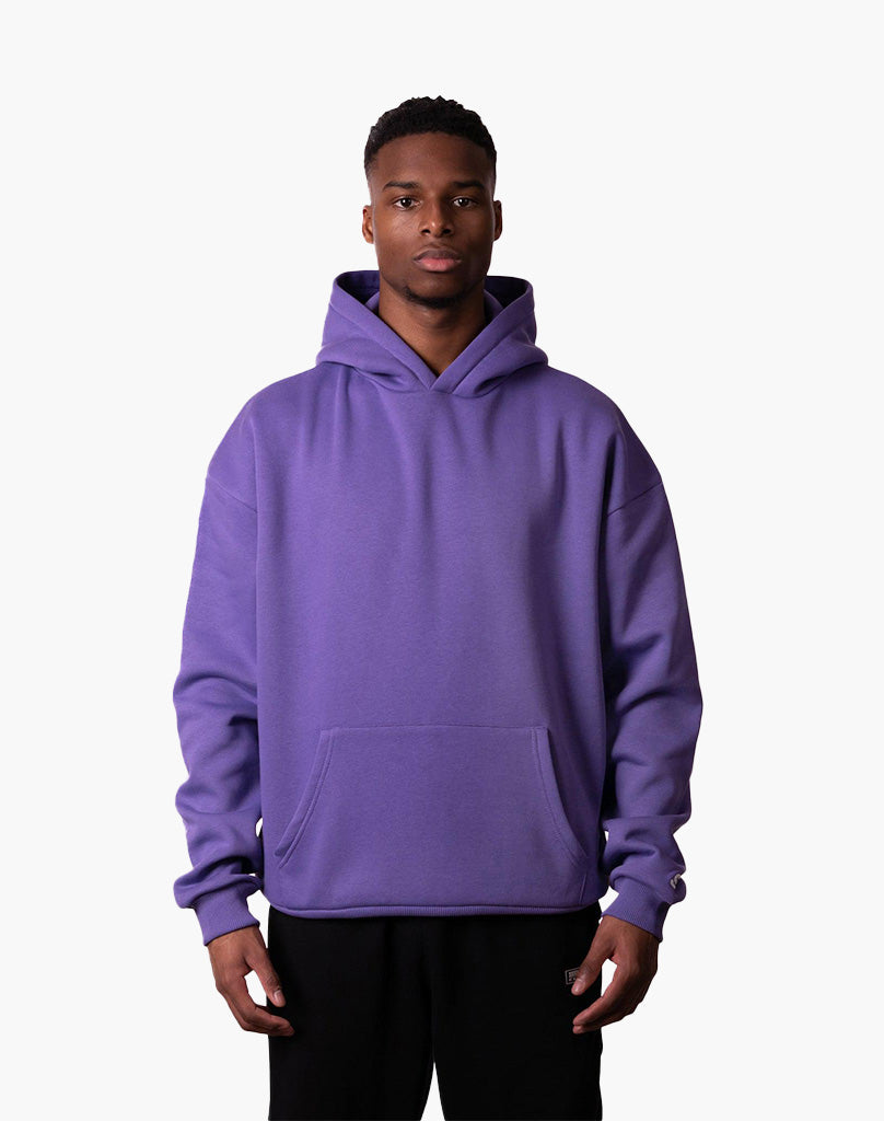 BASIC HOODIE (DARK PURPLE)