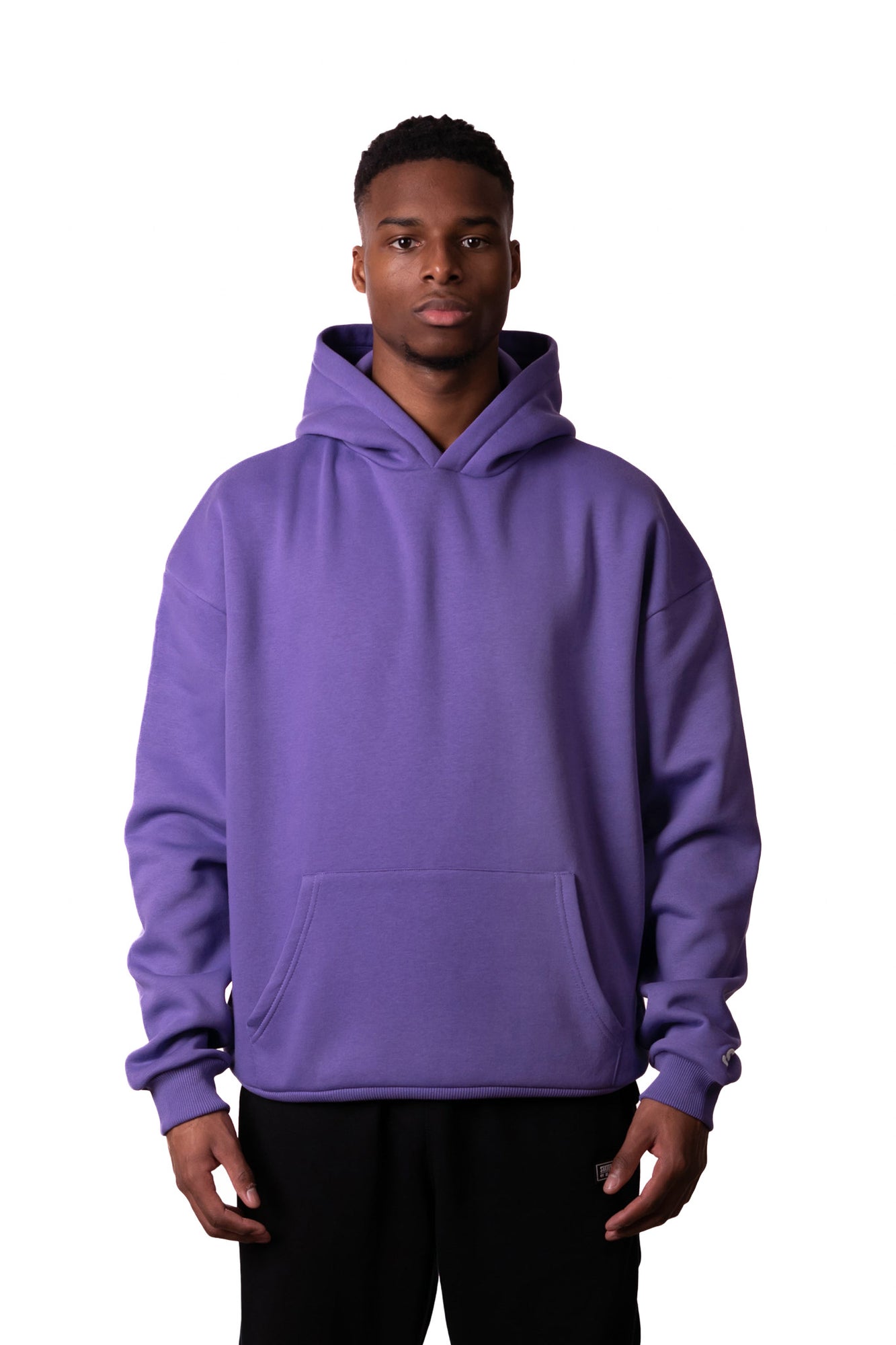 BASIC HOODIE (DARK PURPLE)