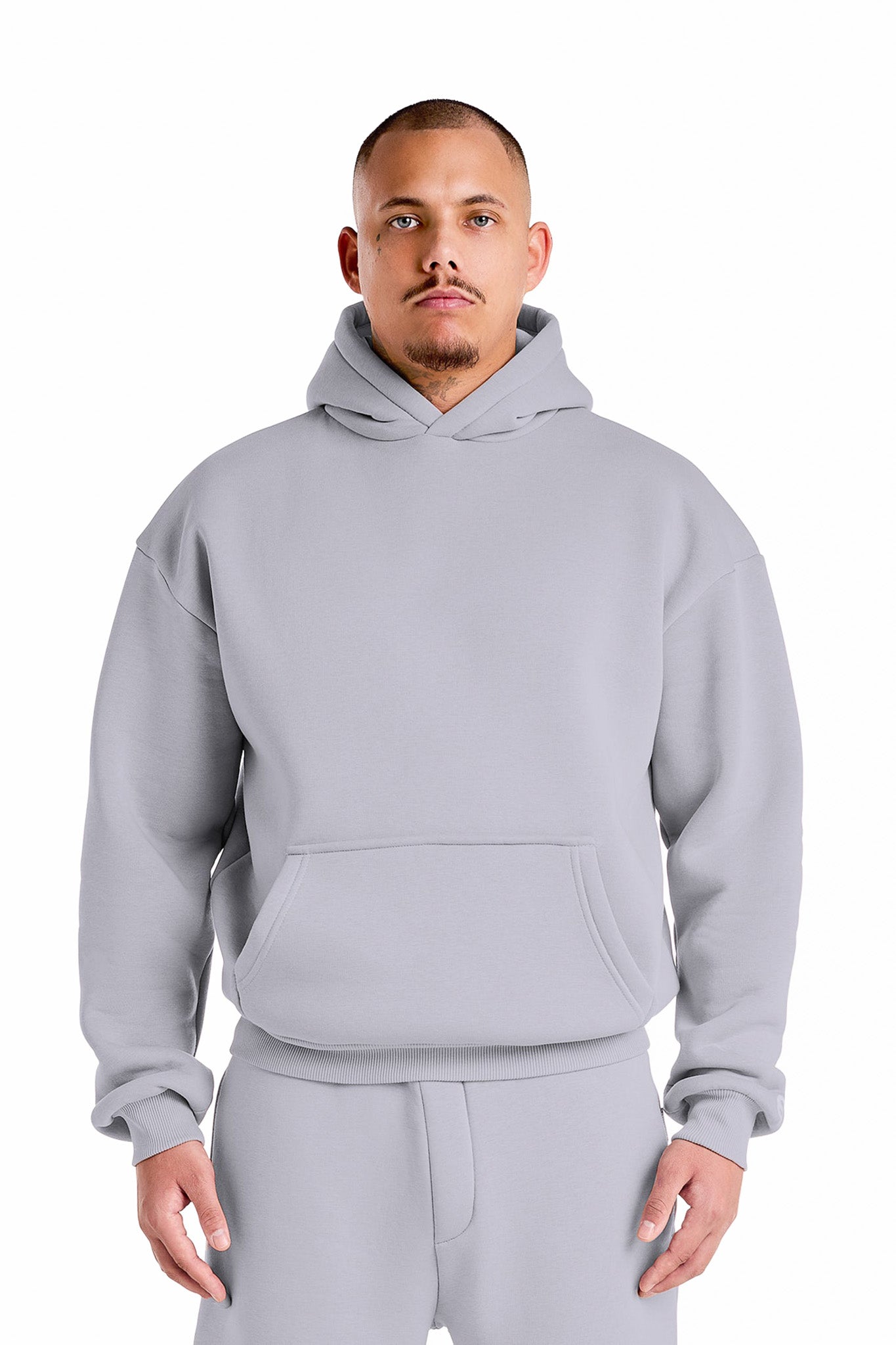 BASIC HOODIE (GREY)