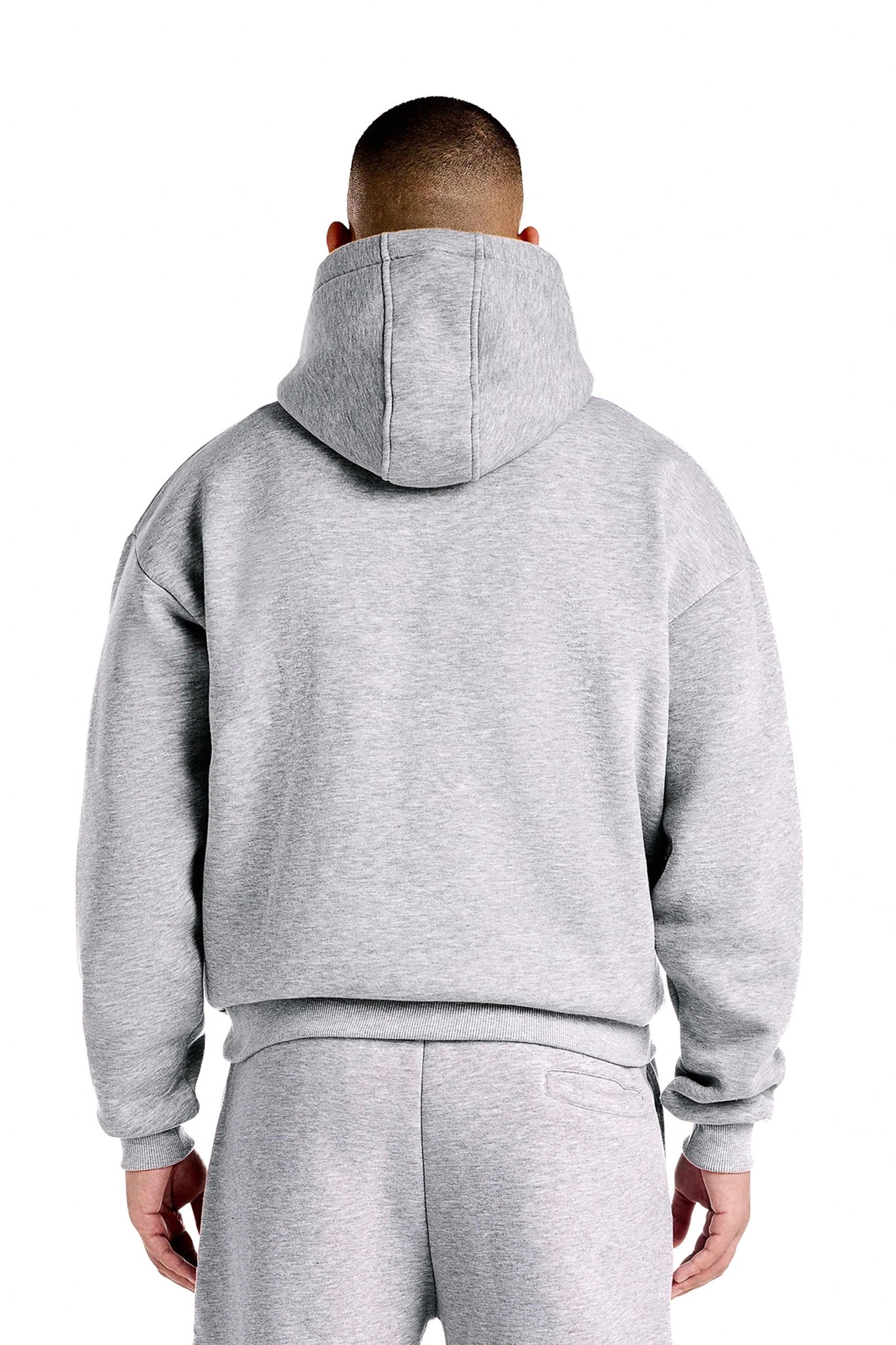 BASIC HOODIE (GREY MELANGE)