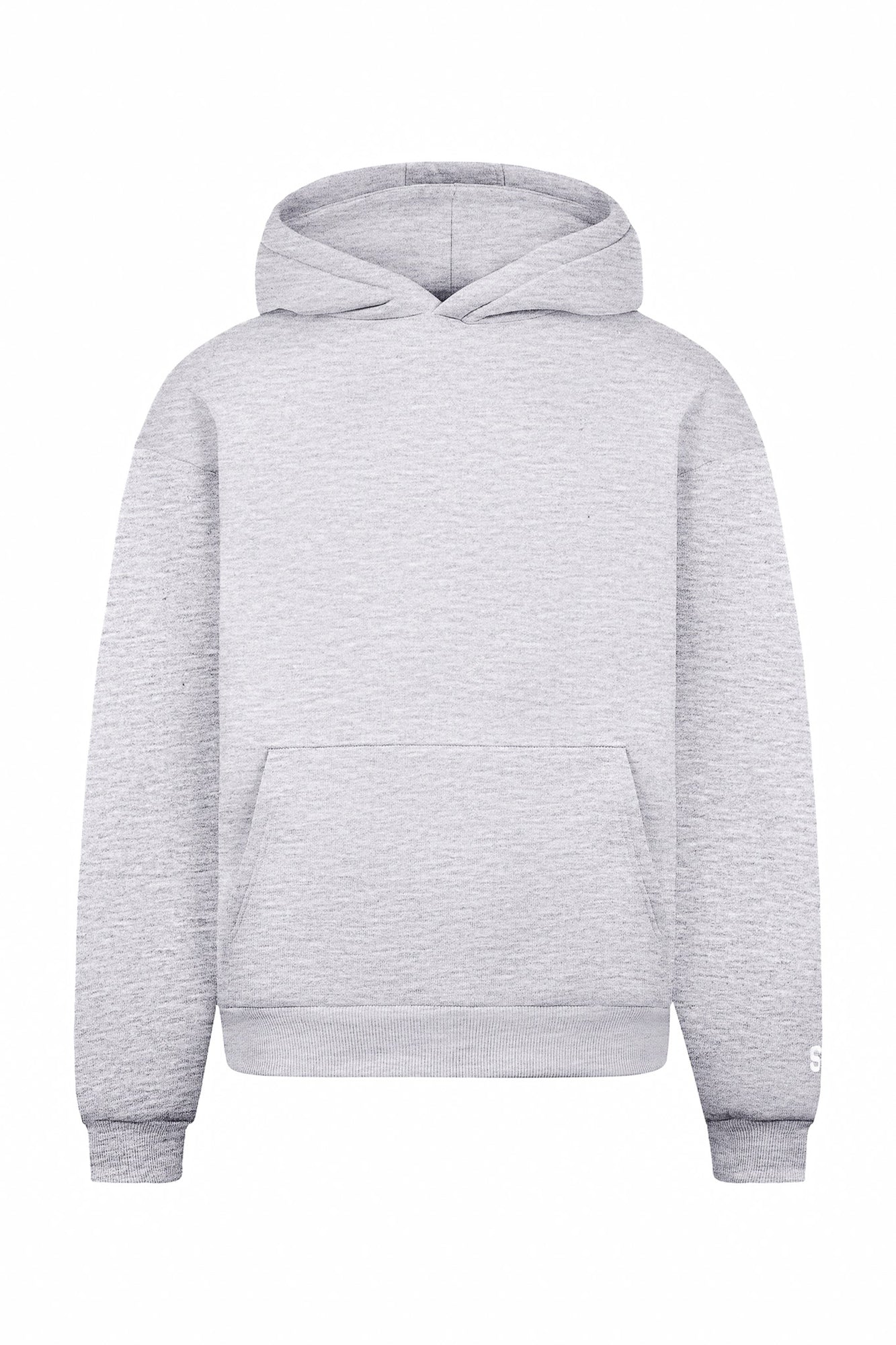 BASIC HOODIE (GREY MELANGE)