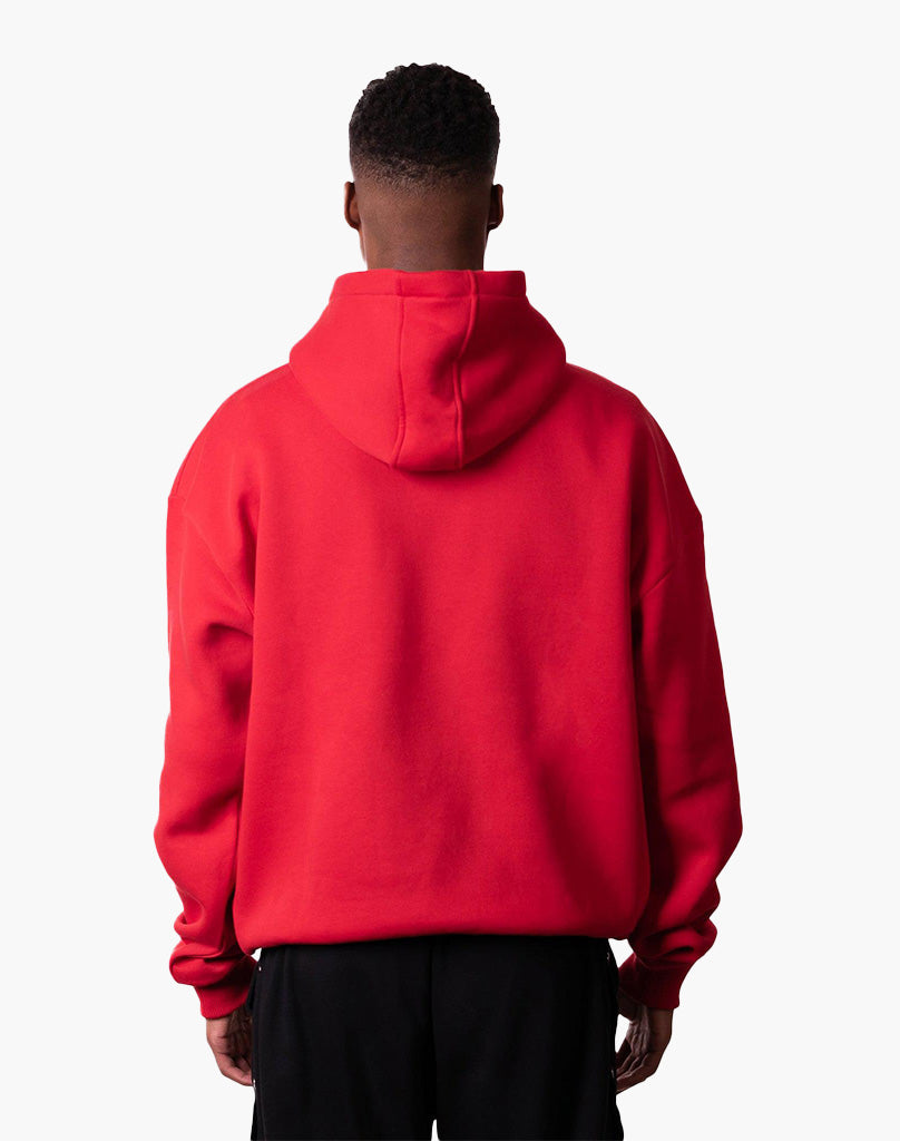 BASIC HOODIE (RED) STATEMENT