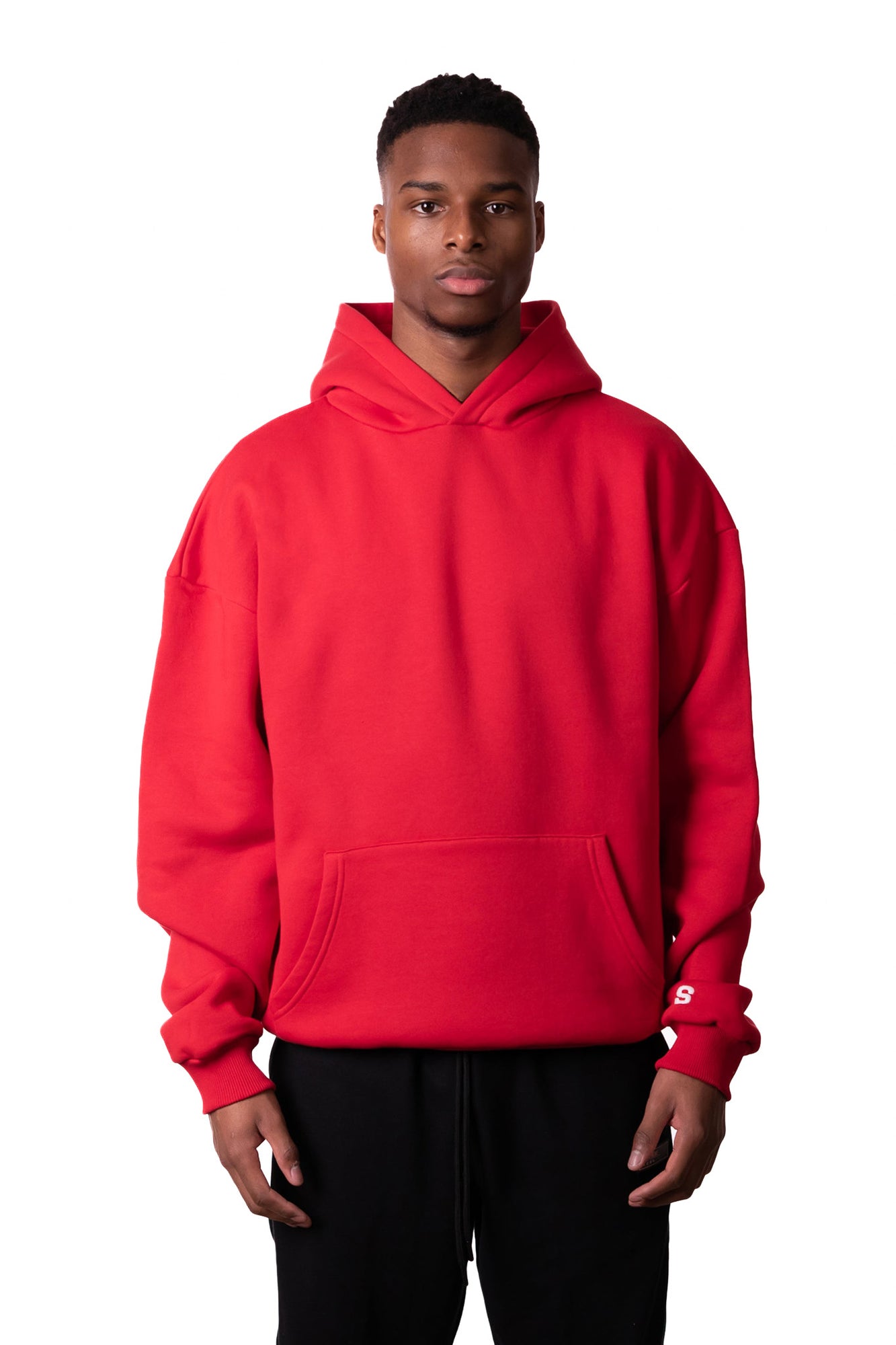 BASIC HOODIE (RED)