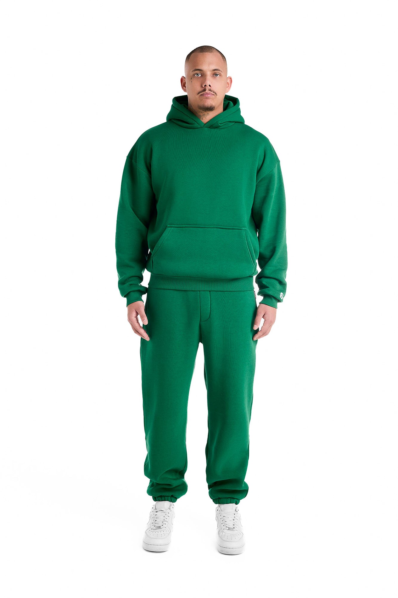 BASIC HOODIE (WOOD GREEN)