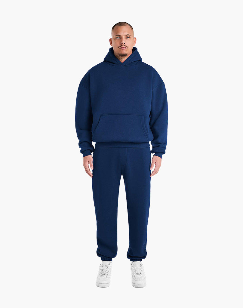 TRACKSUIT SET CUFF (DARK BLUE) Tracksuits Statement Clo