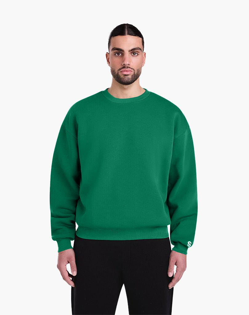 BASIC SWEATER (GREEN) Sweater STATEMENT