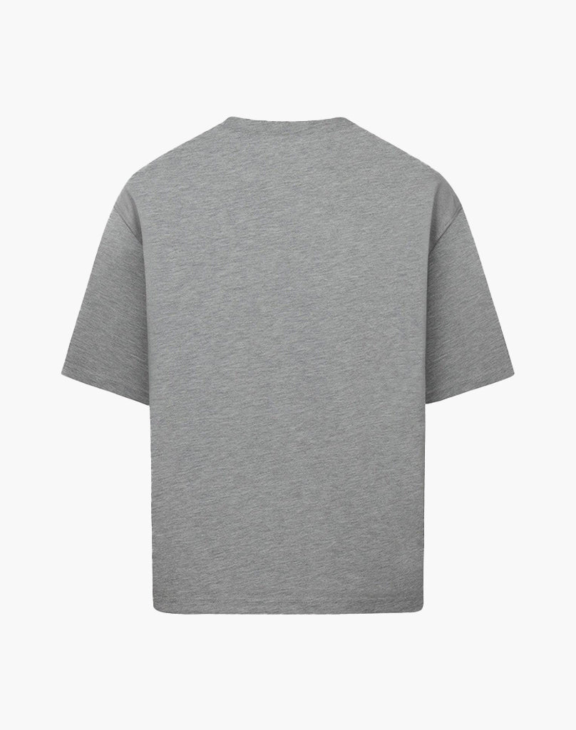 BASIC TEE (GREY MELANGE)