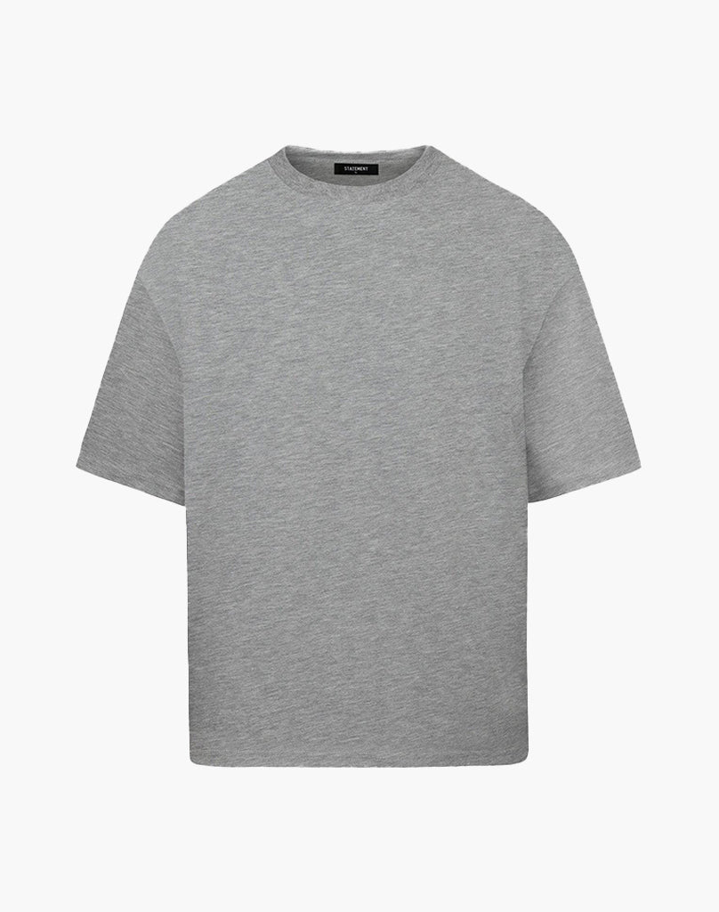 BASIC TEE (GREY MELANGE)