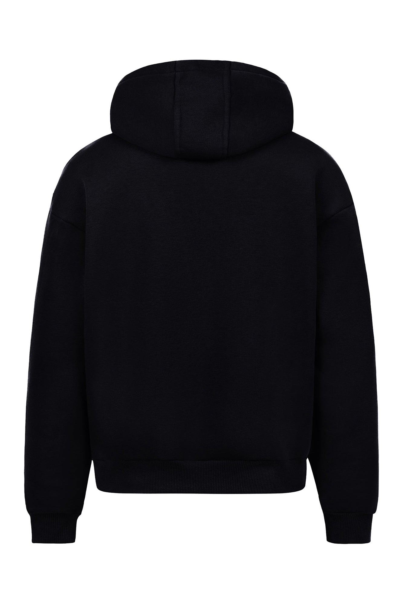 BASIC ZIP-HOODIE (BLACK)