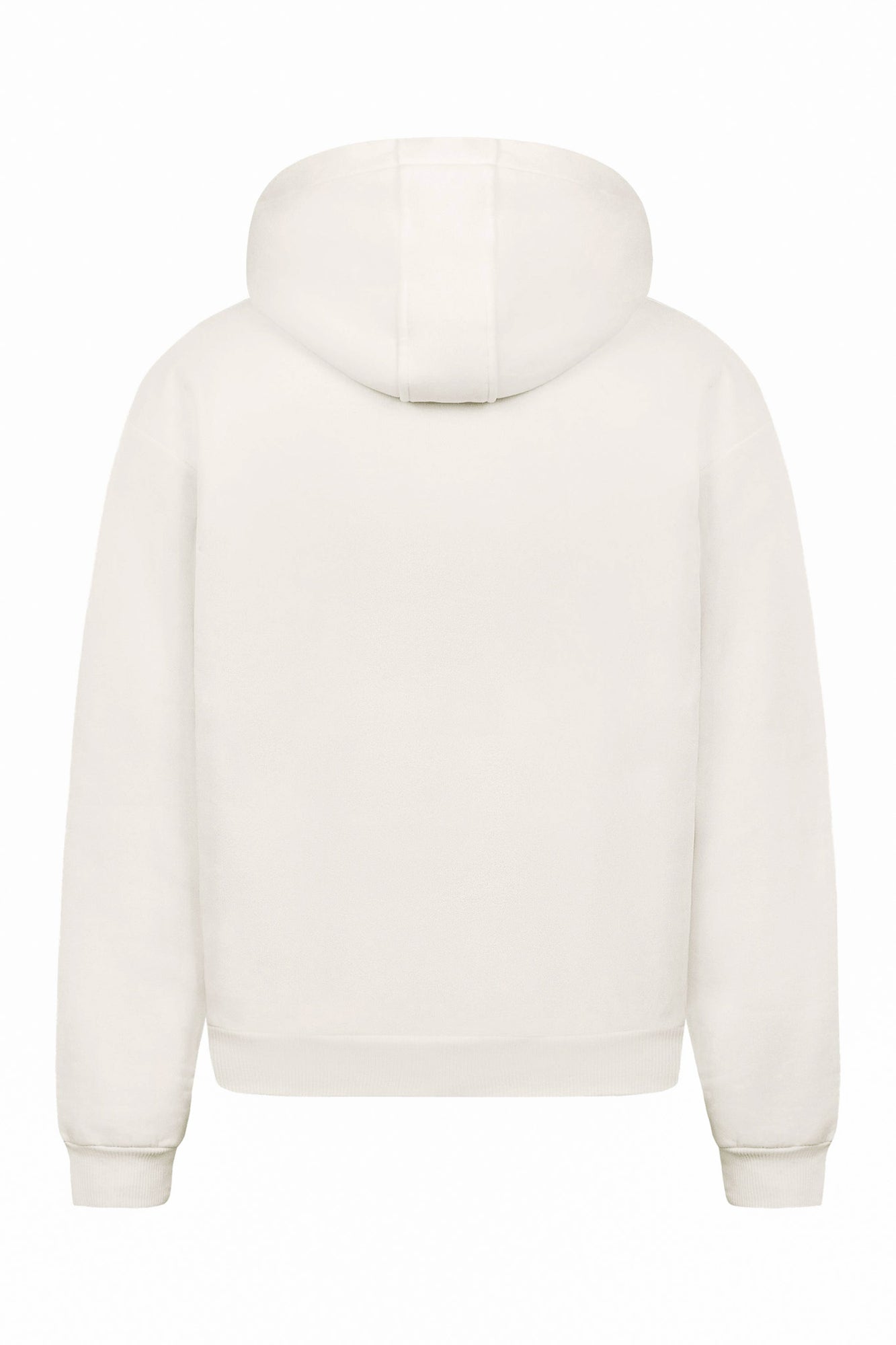 BASIC ZIP-HOODIE (CREAM WHITE)